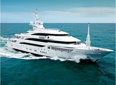 Le yacht de Lakshmi Mittal