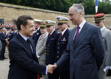 Philippe Courroye et Nicolas Sarkozy