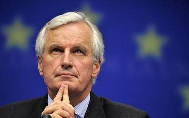 Le commissaire européen Michel Barnier.