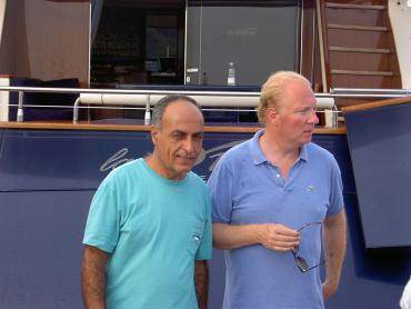 Avec Brice Hortefeux.