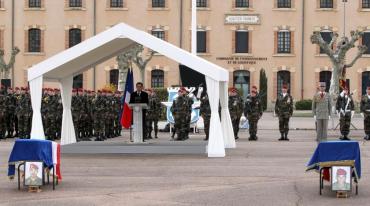 Hommage aux militaires, cérémonie à Montauban.