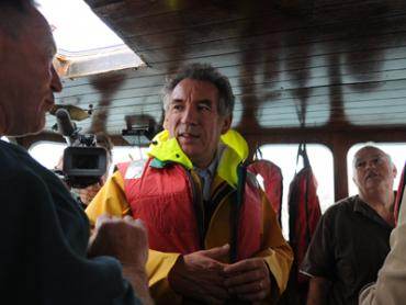 Bayrou en Bretagne, le 12 septembre.
