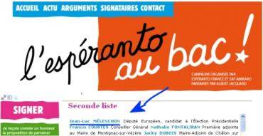 image de la page de pétition