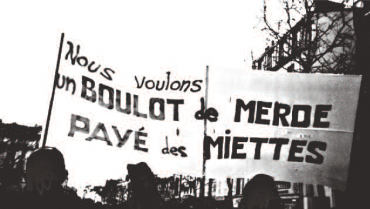 Manifestation lors du mouvement qui rassembla des milliers de chômeurs, en 1997. L'humour était aussi au rendez-vous... Manifestation lors du mouvement qui rassembla des milliers de chômeurs, en 1997. L'humour était aussi au rendez-vous...