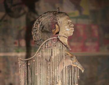 Pascale Monnin, "L'ange sacrifié", installation