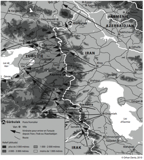 À l’est de la Turquie: migrations et frontières à des altitudes élevées. © Orhan Deniz, Migreurop