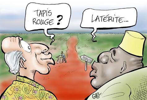 Tapis rouge...
