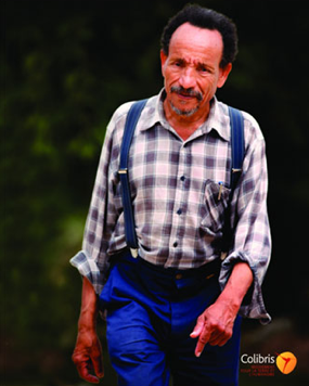 Pierre Rahbi en 2008, en couverture de son livre 