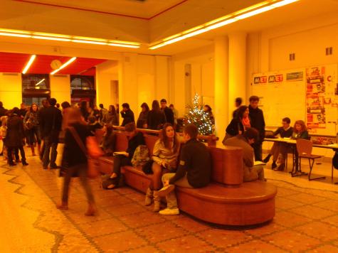 Vue de l'intérieur de Sciences-Po, décembre 2011 (©JL)