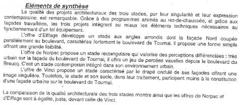 Premier rapport du 23 janvier 2008