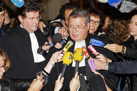 Jean Veil, avocat de la Société générale, après le verdict de la cour d&#039;appel.