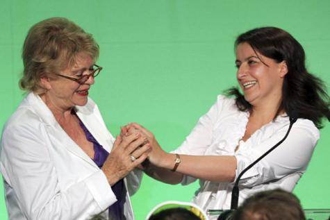 Eva Joly et Cécile Duflot