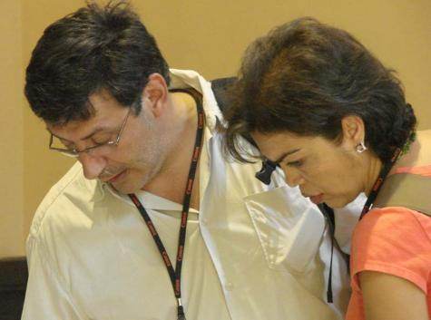 Christian Poveda et sa compagne Patty