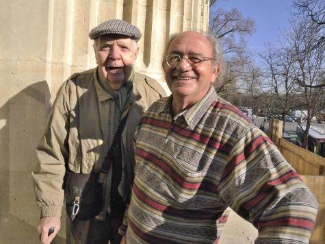 Deux "légendes": Jimmy Fox ex Magnum et Christian Simonpiétri Gamma-Sygma