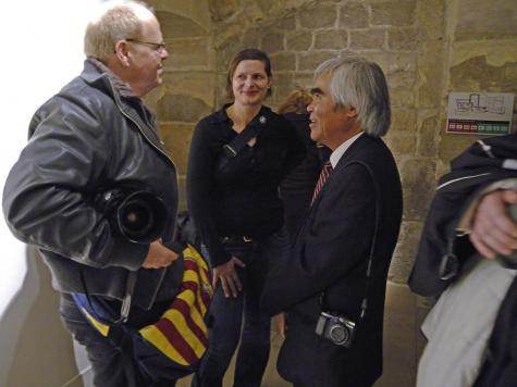 Nick Ut (à droite) à la MEP