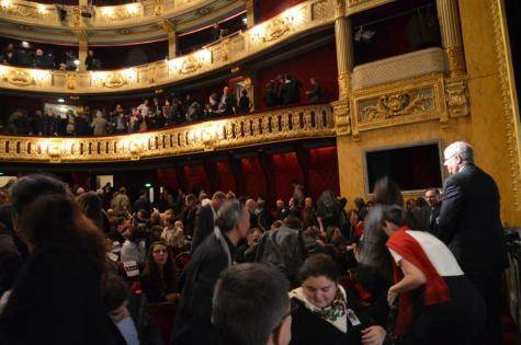 L'Odéon avec tous ses amis, ce jeudi matin