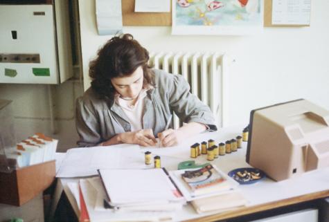 1984 Sylvie Languin et le Minitel à Viva, la Compagnie des reporters 1984 Sylvie Languin et le Minitel à Viva, la Compagnie des reporters