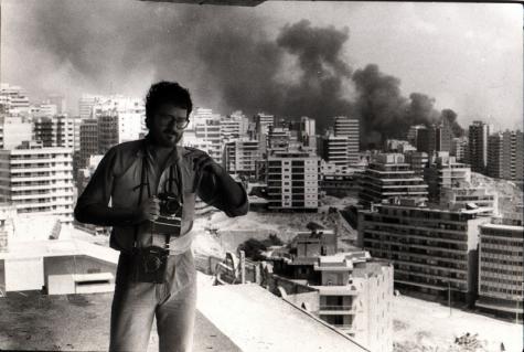 Yan Morvan à Beyrouth 1982