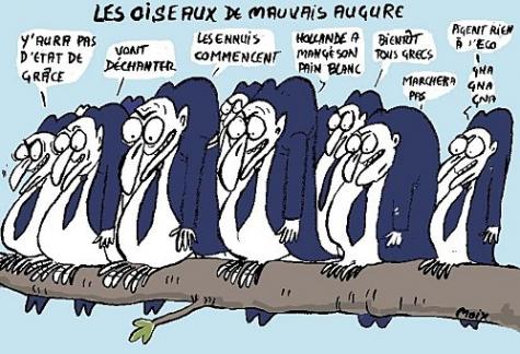 Les oiseuaux de mauvais augure