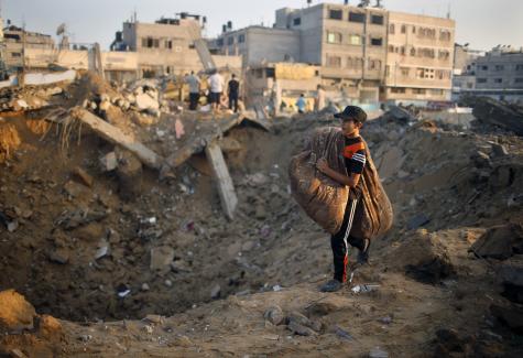 Dans la ville de Gaza, le 9 juillet Dans la ville de Gaza, le 9 juillet