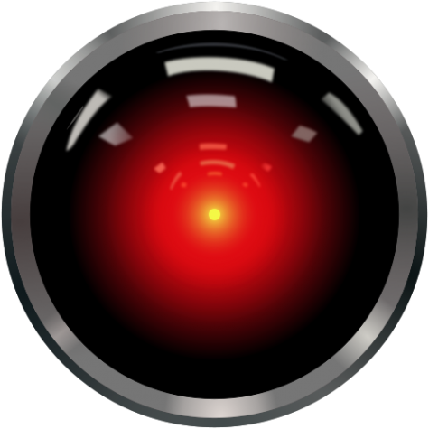 L'oeil rouge de Hal, l'ordinateur intelligent de "2001, l'odyssée de l'espace" L'oeil rouge de Hal, l'ordinateur intelligent de "2001, l'odyssée de l'espace"