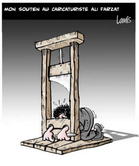 Deux dessins de LOUNIS (dessinateur Algérien)