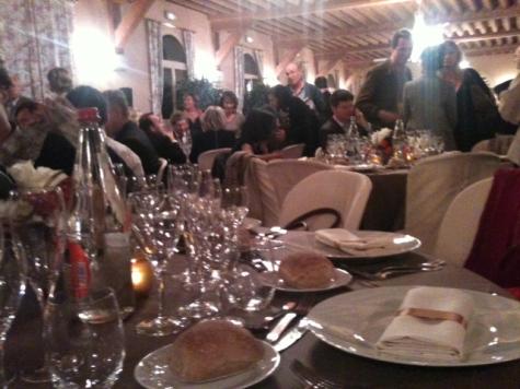 Lors du dîner UMP, le 13 octobre.