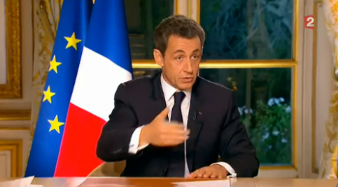 Nicolas Sarkozy, jeudi soir.