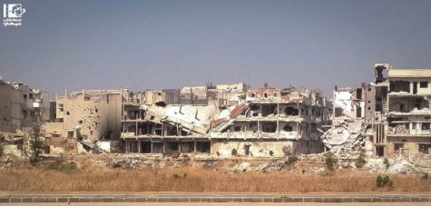 A Homs. Photo envoyée le 6 août 2012
