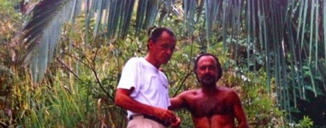 MM. Couzi et Dassault dans la forêt colombienne.