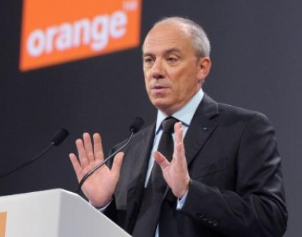 Stéphane Richard, le président d'Orange. Stéphane Richard, le président d'Orange.