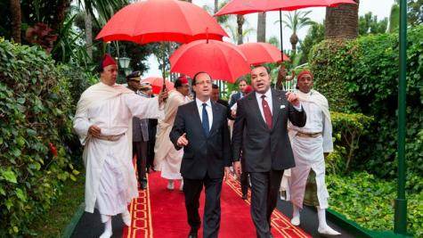 François Hollande et Mohammed VI le 4 avril 2013 François Hollande et Mohammed VI le 4 avril 2013