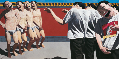 The Execution, 1995, huile sur toile, 150 × 300 cm The Execution, 1995, huile sur toile, 150 × 300 cm