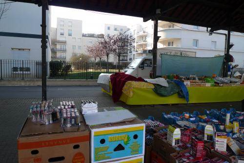 Le stand de Rabia.