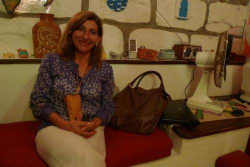 De gauche, Giusi Nicolini vient d'être élue à Lampedusa.
