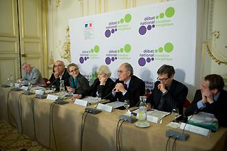 Conférence de presse de lancement du débat, 24 janvier 2013 (Bernard Suard/MEDDE)
