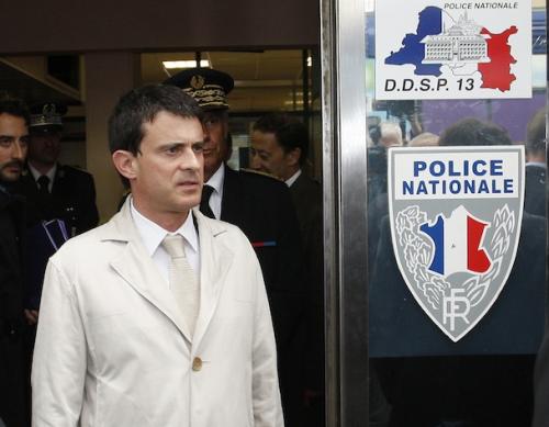 Manuel Valls à la gare Saint-Charles, le 21 mai 2012. 
