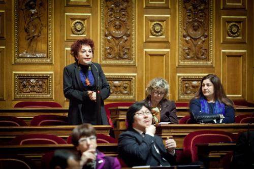 Esther Benbassa, jeudi au Sénat 