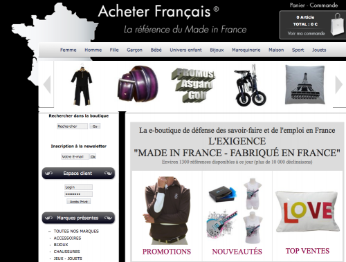 «Acheter français» défend le «savoir-faire» et l&#039;«emploi» en France