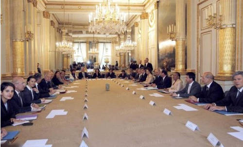 Premier conseil des ministres, jeudi 17 mai