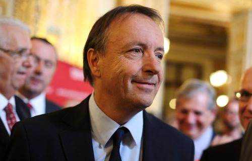 Le président (PS) du Sénat, Jean-Pierre Bel