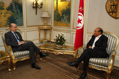 Alain Juppé et Moncef Marzouki