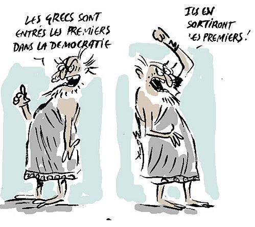 La democratie grecque