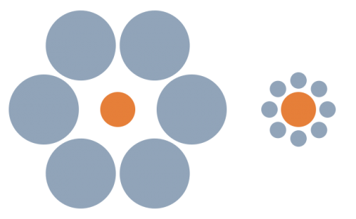 Illusion d'Ebbinghaus