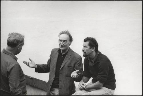 Ghilain Cloquet, Jean Vilar, Maurice Béjart - AVIGNON 1966