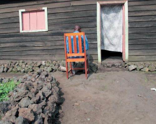 Une victime de la violence arbitraire, au Kivu