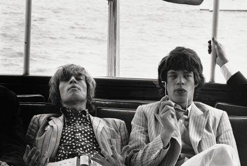 Brian Jones and Mick Jagger, New York, 1966 ©Paul Mc Cartney
