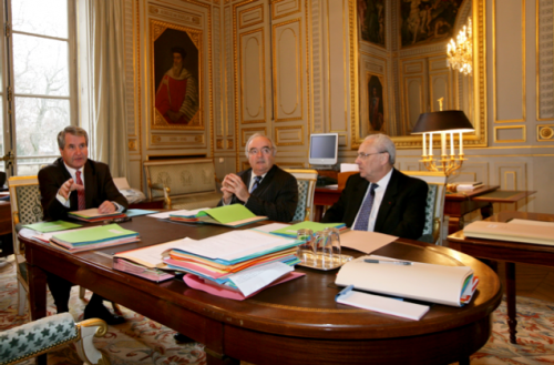 Le conseil de questure en 2010 avec Philippe Richert (UMP), Jean-Marc Pastor (PS) et René Garrec (UMP) Le conseil de questure en 2010 avec Philippe Richert (UMP), Jean-Marc Pastor (PS) et René Garrec (UMP)