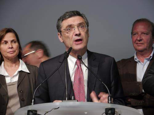 P. Devedjian, dimanche soir, au CG