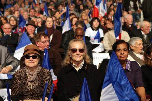 Meeting de Nicolas Sarkozy.